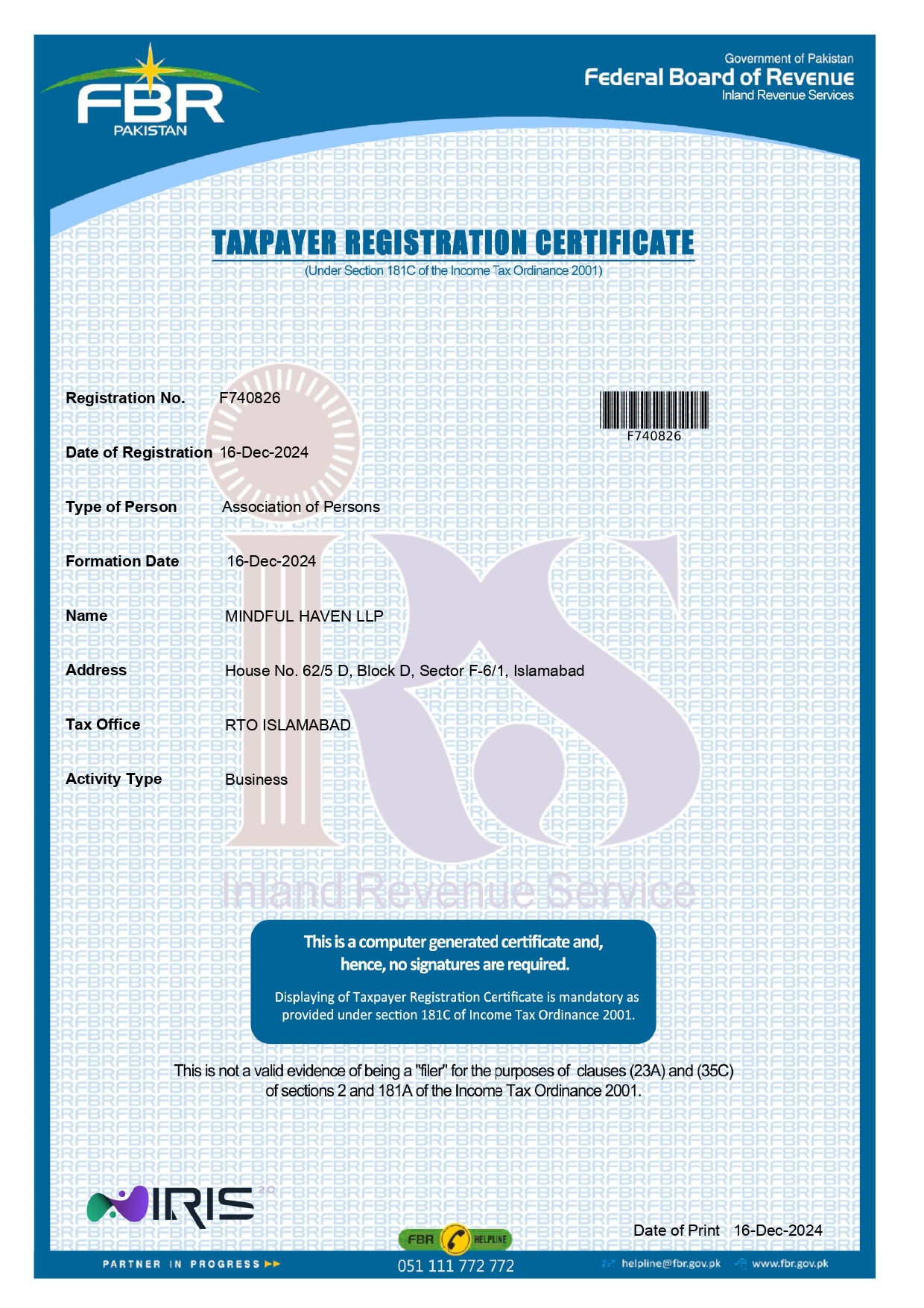 Overview of FBR Regulations and Compliance